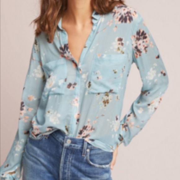 Anthropologie Tops - Cloth and Stone Tavira Buttondown